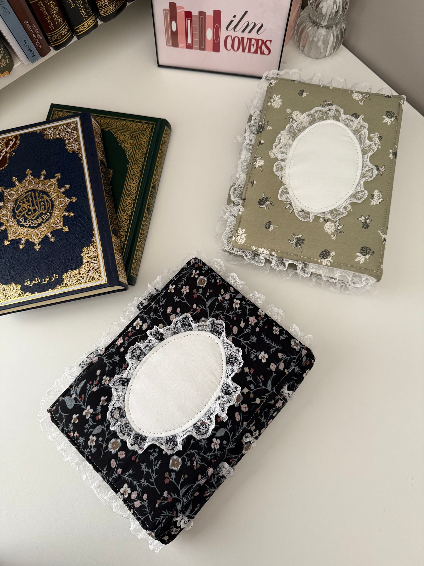 custom hardcover Qurān covers