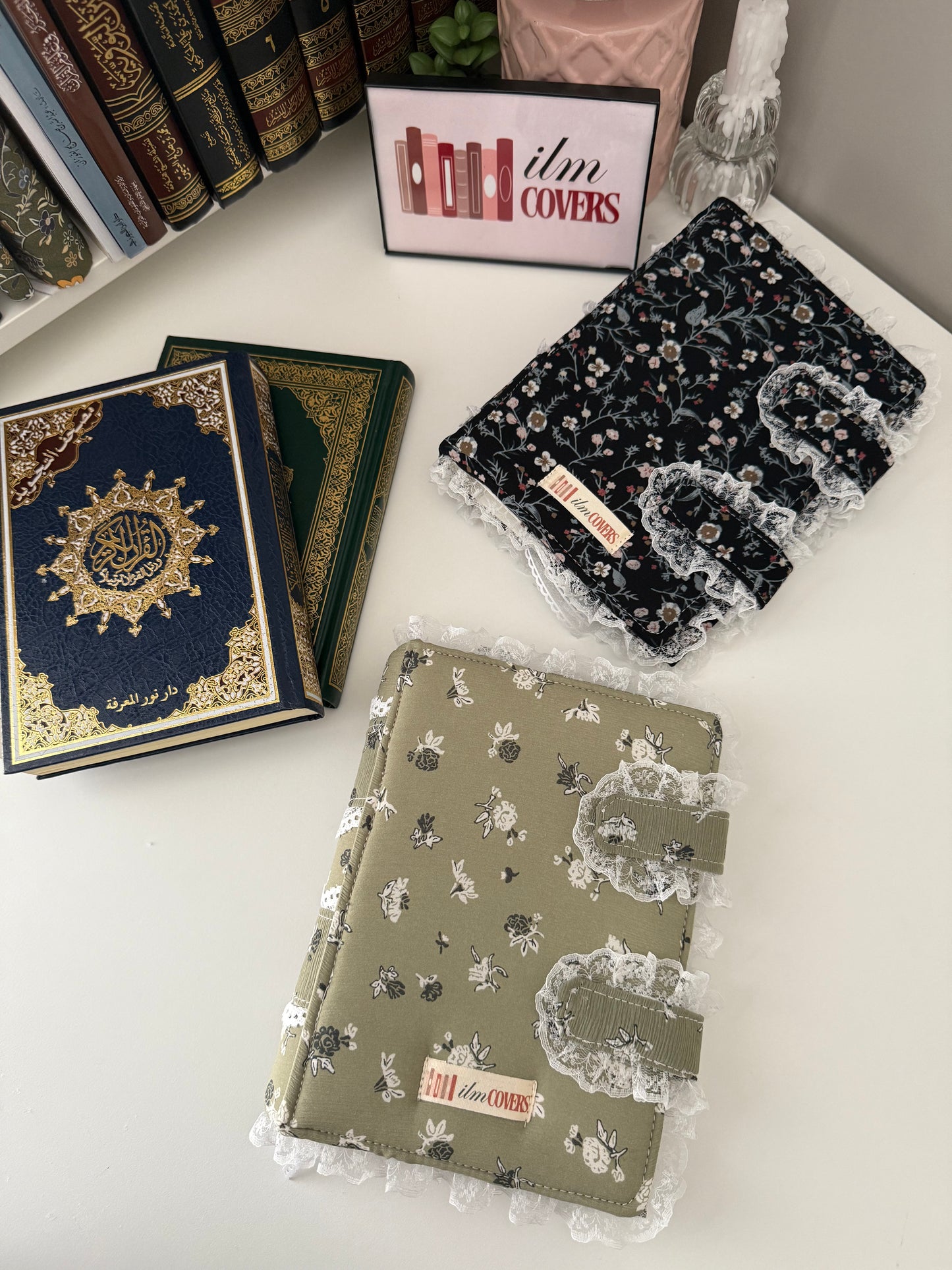 custom hardcover Qurān covers