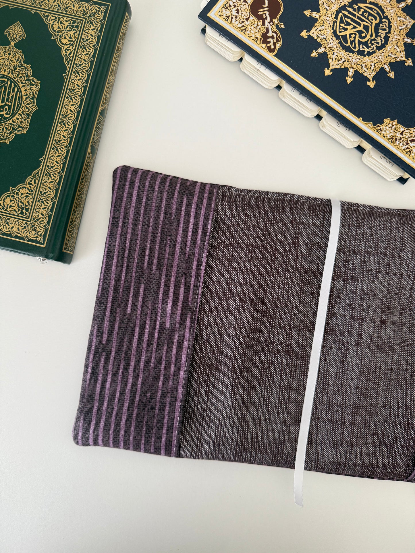 reversible fabric Qurān covers
