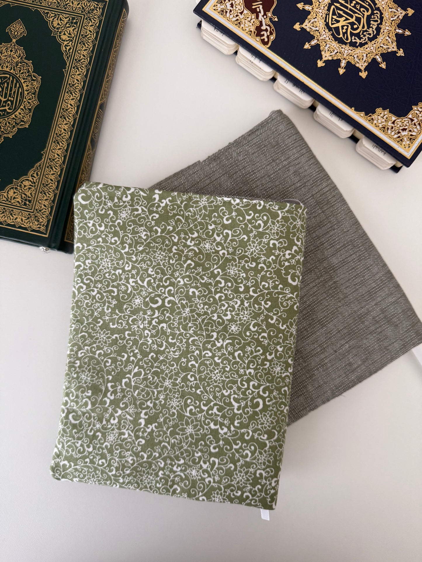 reversible fabric Qurān covers