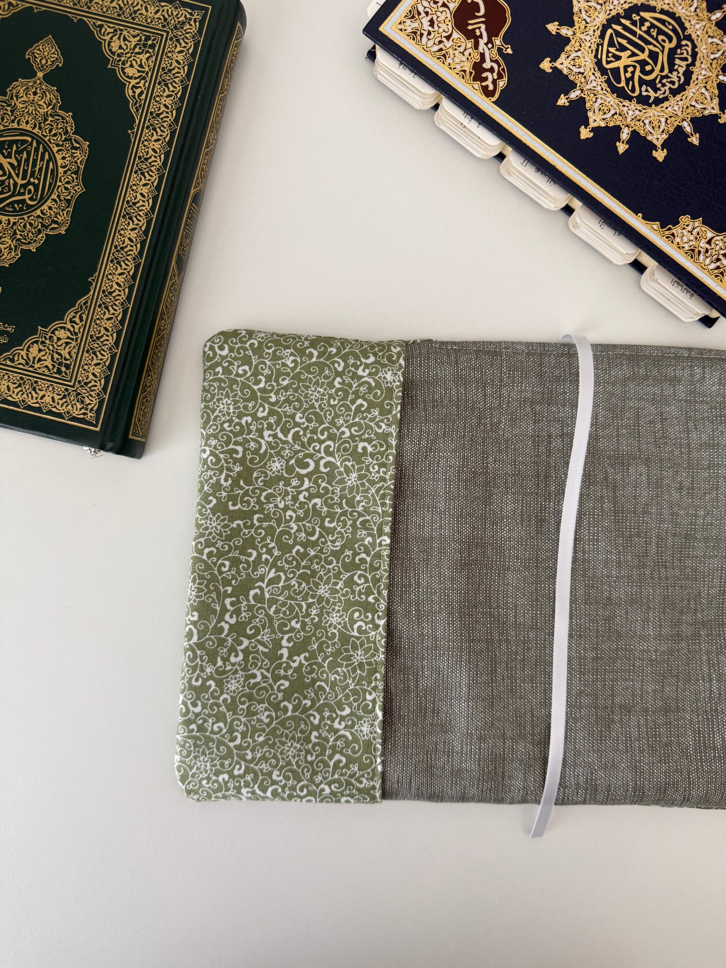 reversible fabric Qurān covers