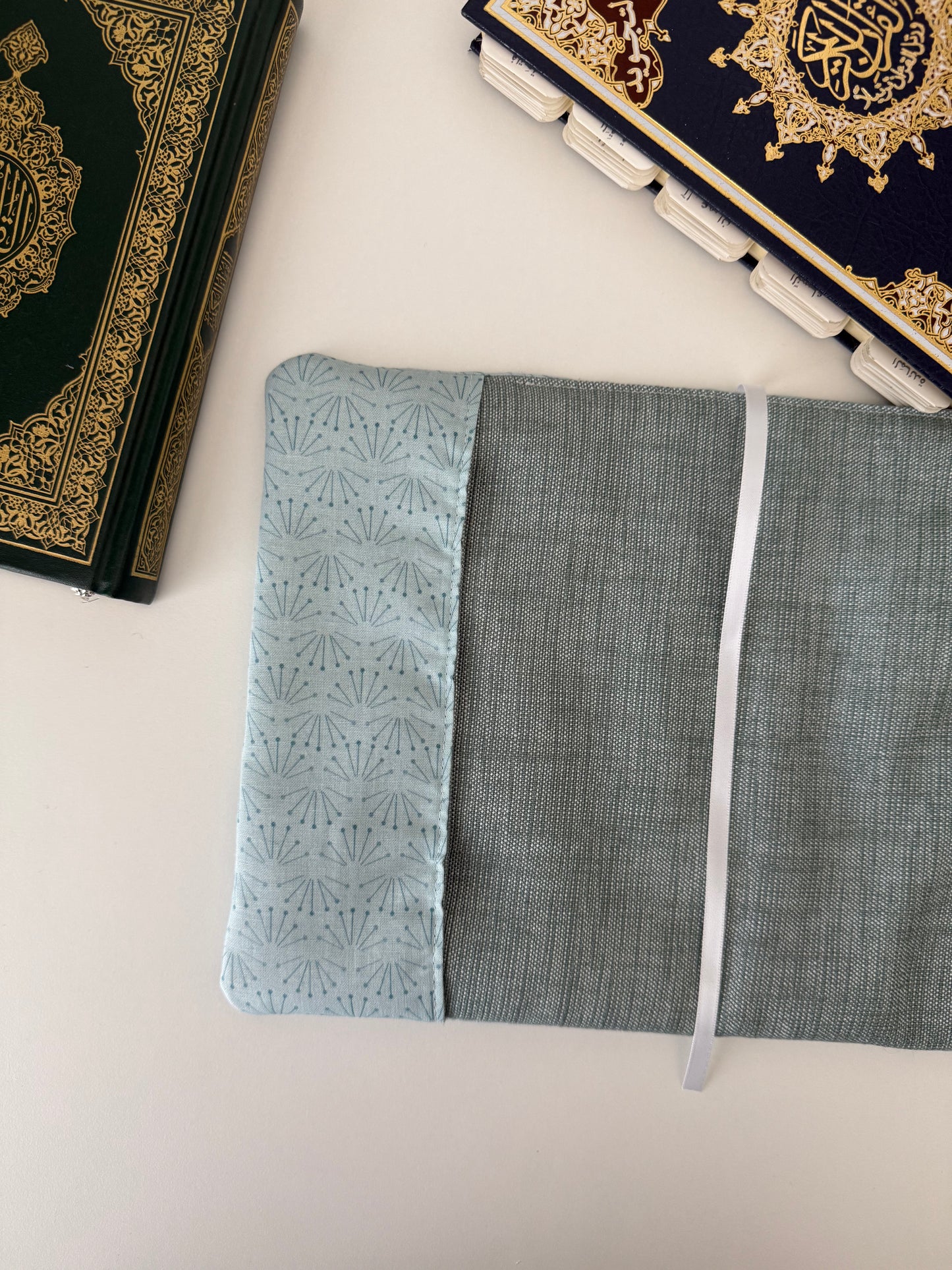 reversible fabric Qurān covers