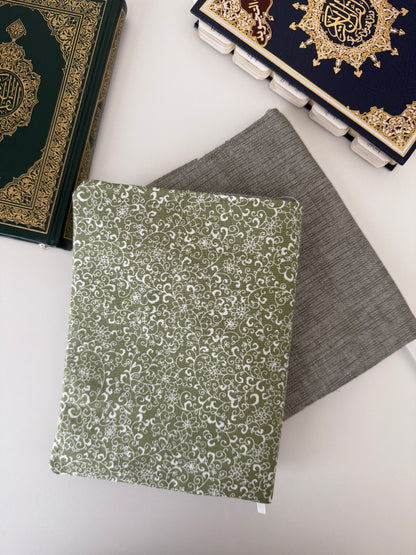 reversible fabric Qurān covers