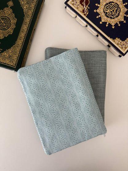 reversible fabric Qurān covers