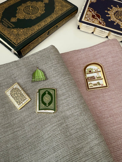 reversible fabric Qurān covers