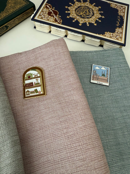 reversible fabric Qurān covers