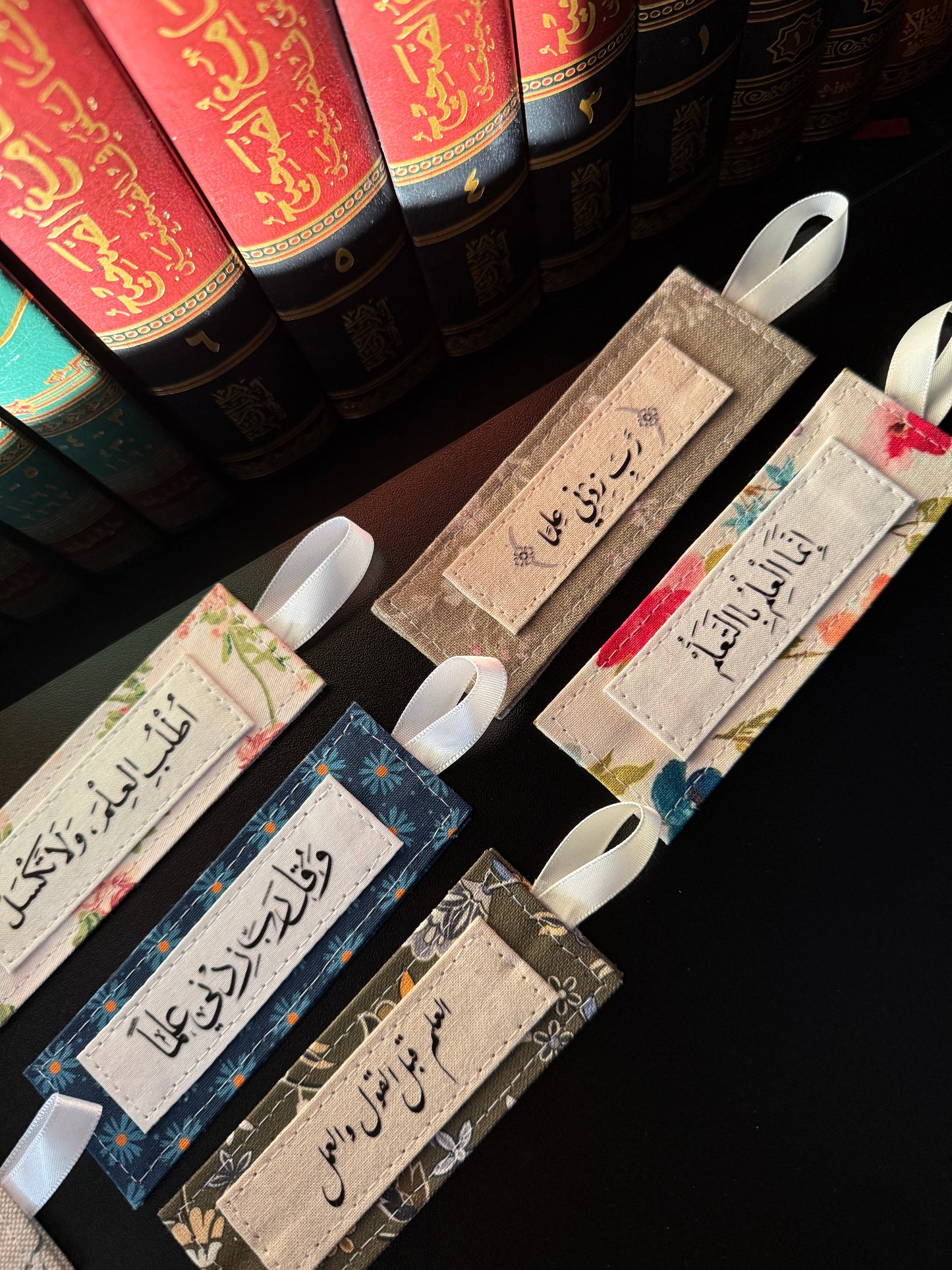 premium fabric bookmarks