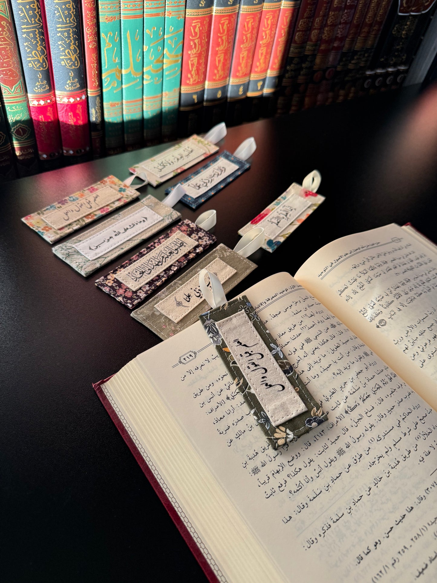 premium fabric bookmarks