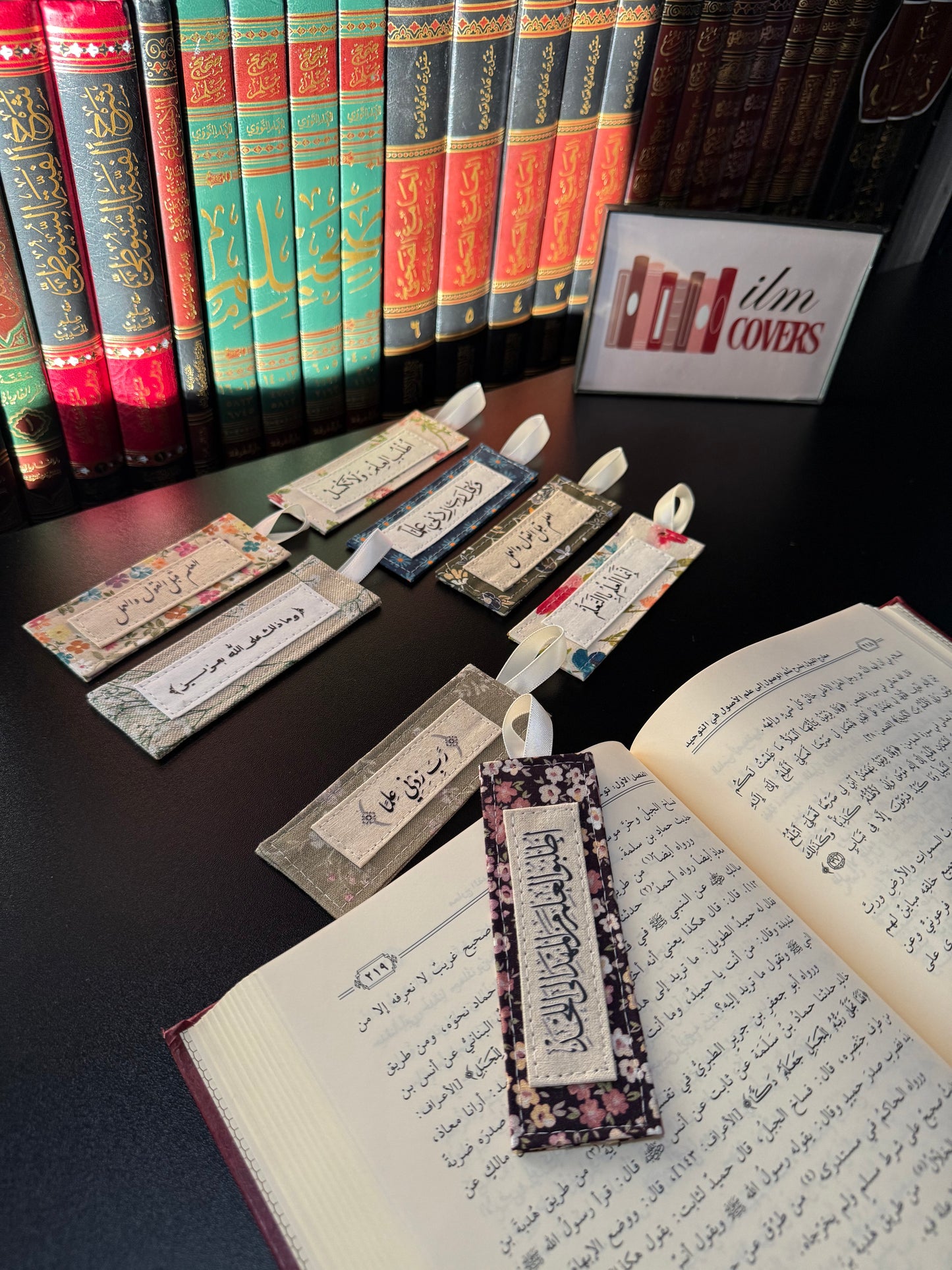 premium fabric bookmarks