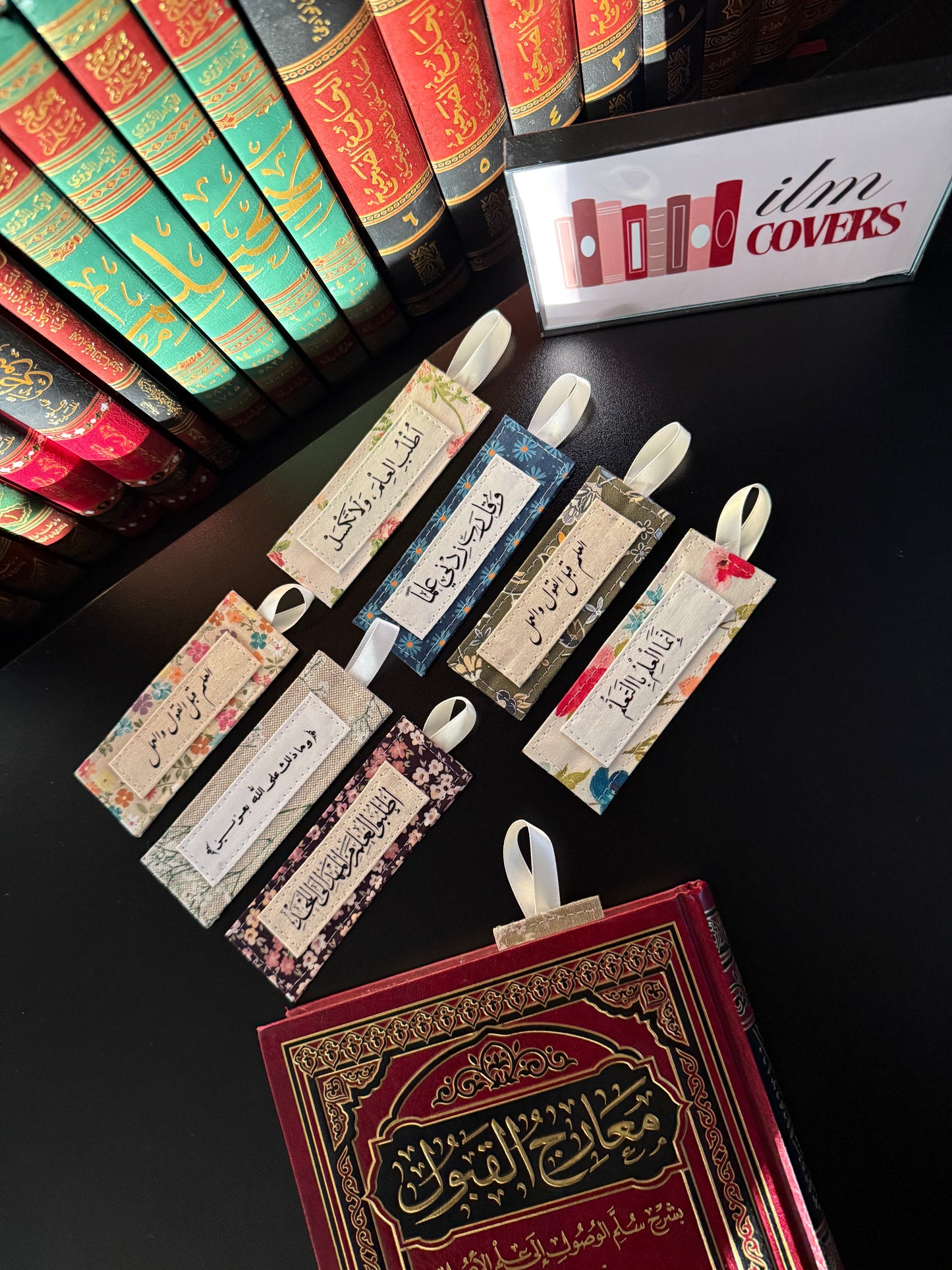 premium fabric bookmarks