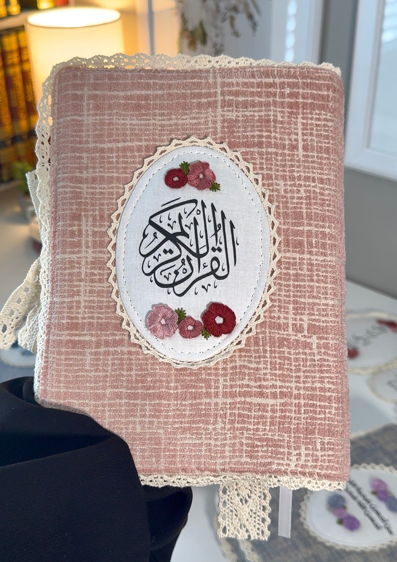 premium fabric Qurān covers